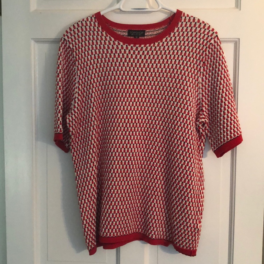 Top shop knitted shirt.